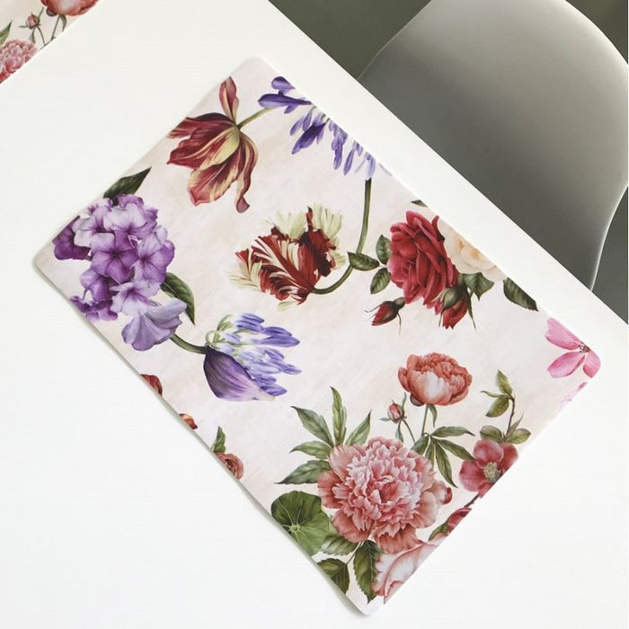 Mata na stół włoska kolekcja - Fiori 30 x 44 [cm]