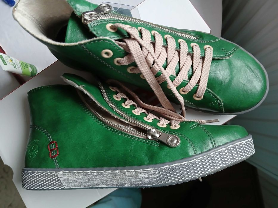 Женские ботинки новые Rieker р.39