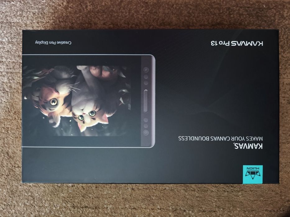 HUION Kamvas Pro 13 – jak nowy | użyty 3 razy | ekran LCD