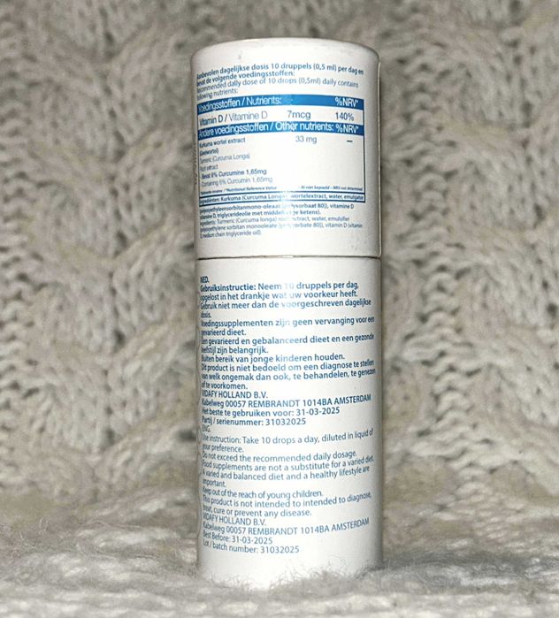 Kurkumina VIDAFY Nanofy - oryginalna, zafoliowana