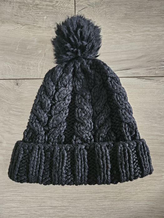 Komplet zimowy damski szalik + czapka h&m