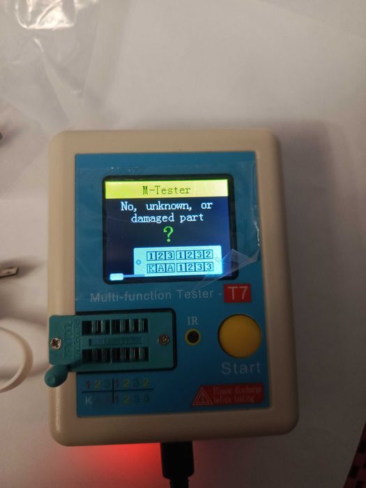 Многофункциональный тестер радиокомпонентов LCR-TC1 / LCR-T7