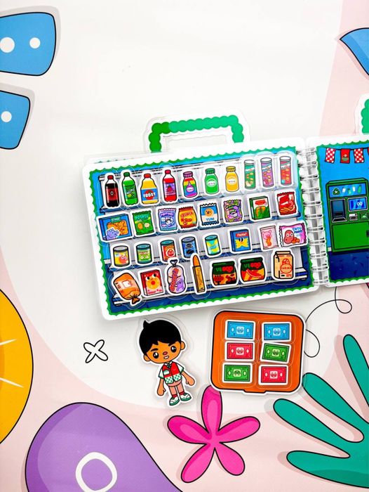 Toca boca supermarket/sklep, gry na rzepy/pusheen/demon hunters