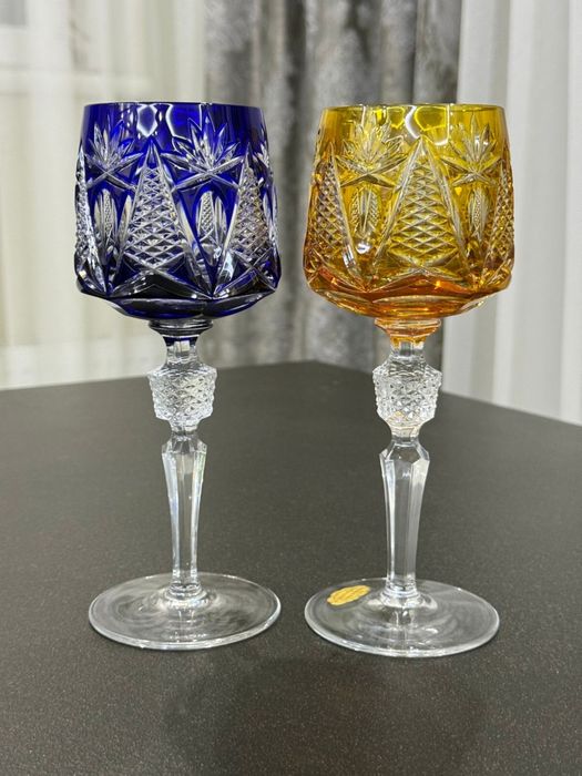 Хрустальные фужеры для вина фирмы Nachtmann серия Limited Edition GDR Германия