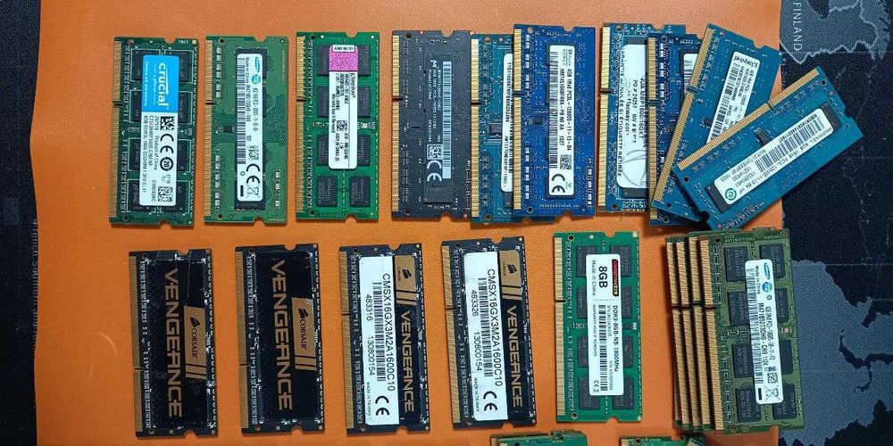 Оперативная память для ноутбуков/DDR3-4GB-2х4=8GB-2х8=16GB