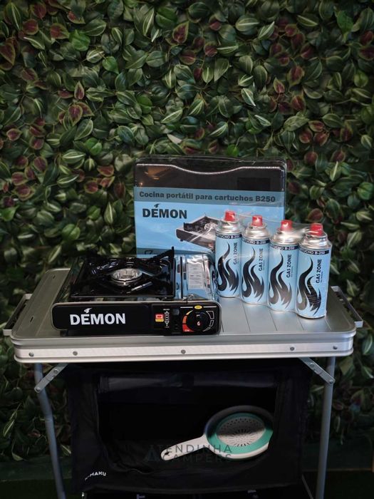 KIT APAGÃO (FOGÃO + 4 CARTUCHOS)