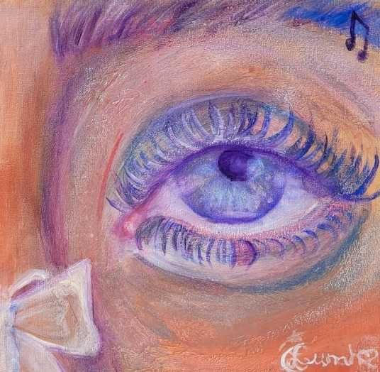 Quadro Pintura "Unidos", Acrílico sobre a tela, 40x80 Arte 2024