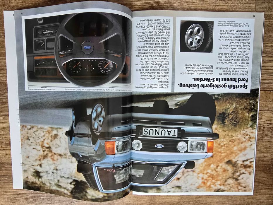 Prospekt Ford Taunus