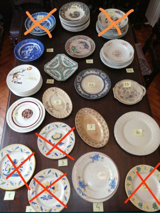 Louça - pratos e travessas