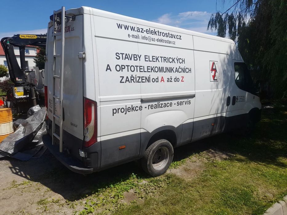 Iveco DAILY 50c18 dmc 3,5tony silnik 3.0 !!! Wywrotka, rama do zabudowy, Potwierdzony przebieg!! Uszkodzony