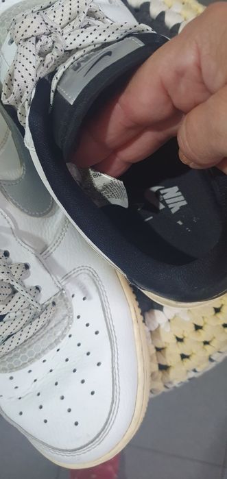 Ténis Nike modelo 3M US 8 brancos