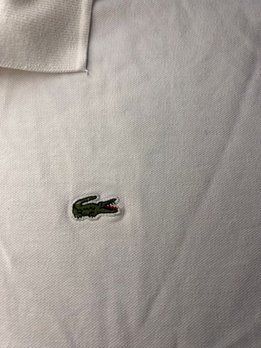 Біле Поло Lacoste XL