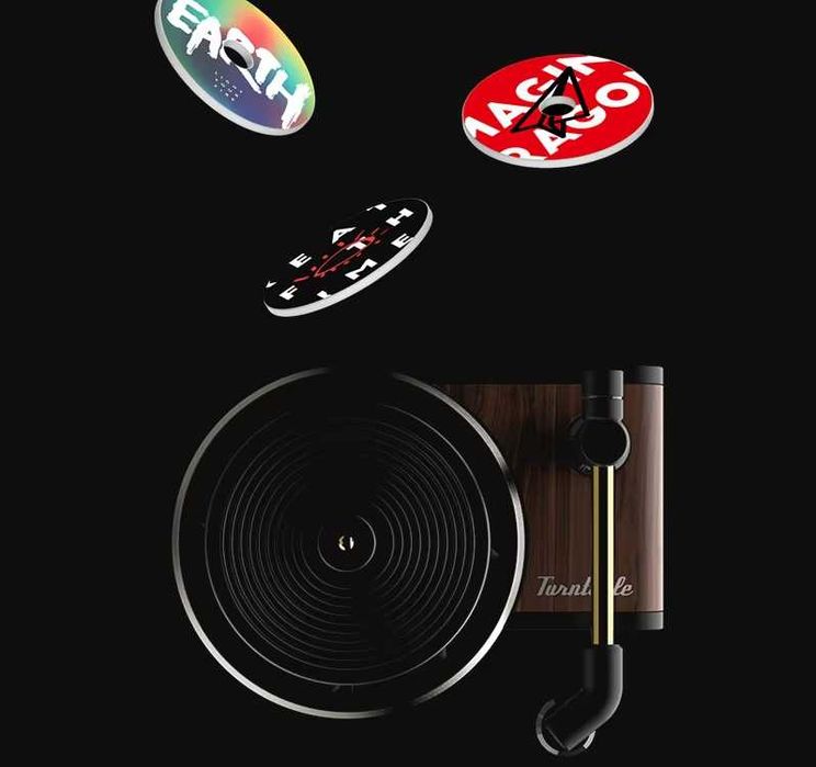 Odświeżacz Do Auta Gramofon Zapach Samochodowy Do Kratki Auta Perfumy