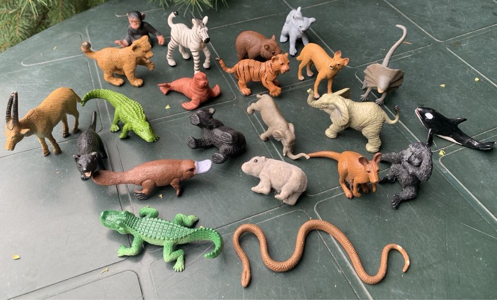 Фигурки Schleich динозавр, морские ,дикие и домашнии животные