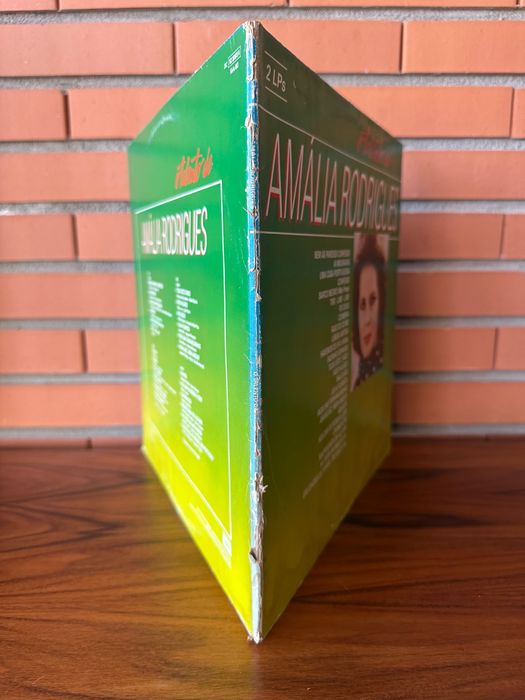 Disco vinil duplo a arte de Amália Rodrigues