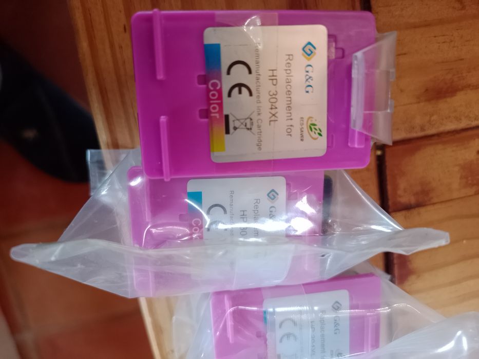 3 Tinteiros reposição G&G 304XL