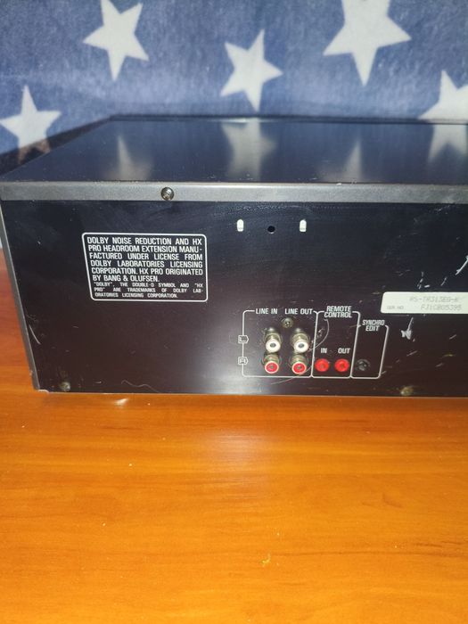 Odtwarzacz Magnetofon Technics RS-TR313 Double Cassette Deck Auto Reverse