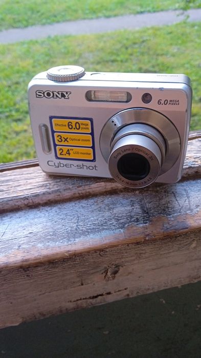 Фотоапарат sony Cyber shot DSC-S500 рабочий.