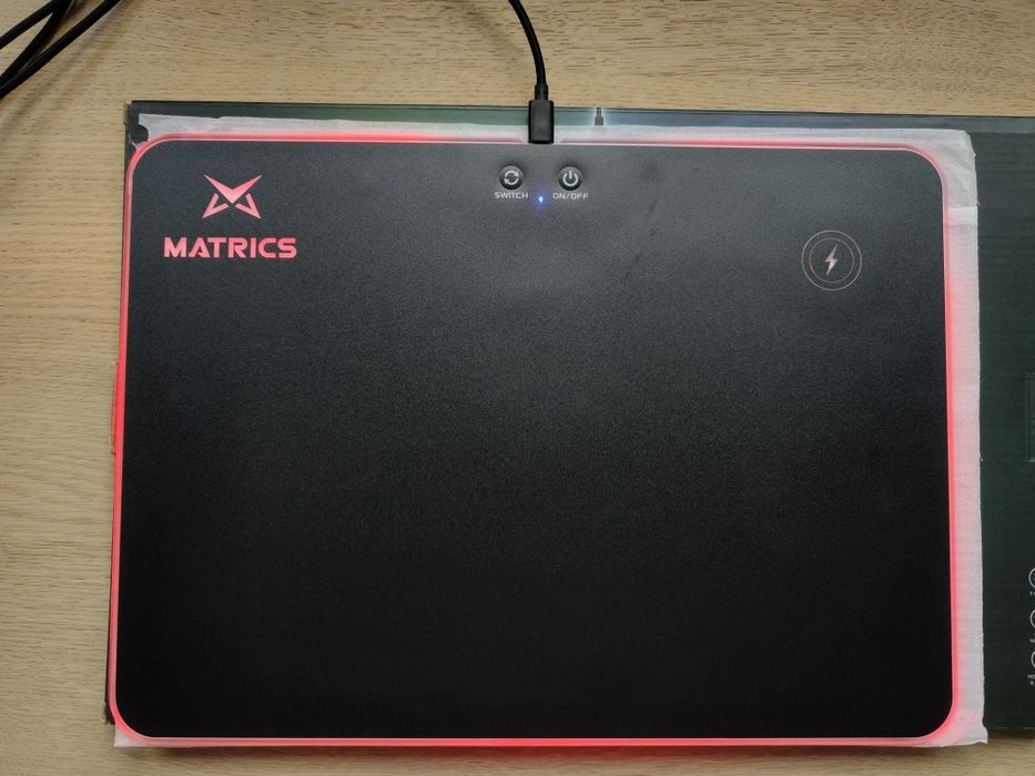 Matrics gaming pad- carregamento wireless - Tapete para ratos