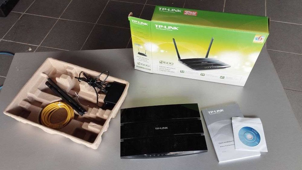 Router TP-Link N600 Wireless Dual Band Gigabit (Modelo tl-wdr3600)