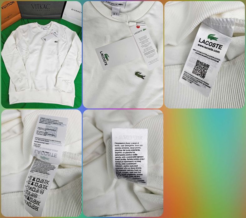 Bluza męska hugo boss bluzy męskie okrągłe lacoste