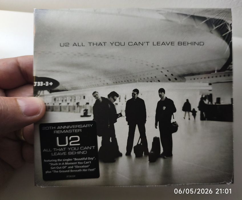 U2 - All That You Can't Leave Behind CD