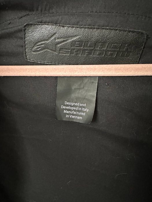 Alpinestars Black Shadow Hunstman (шкіряна мотокуртка)