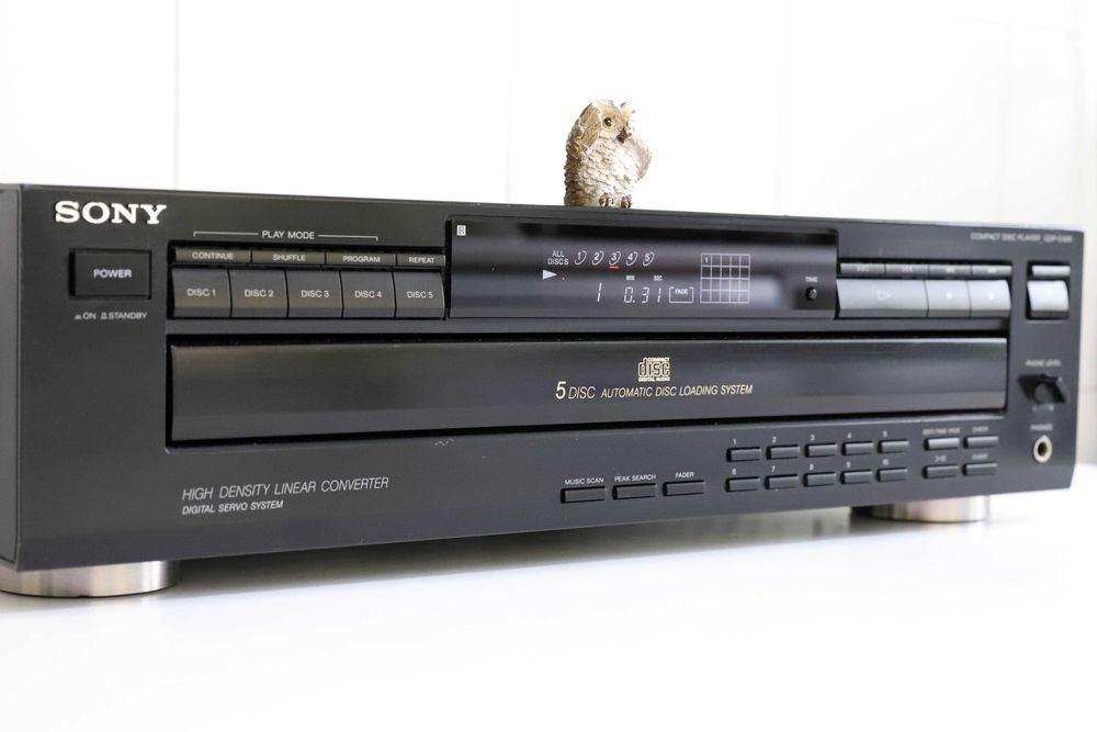 Sony CDP-C425 Compact Disc Player 5Disc