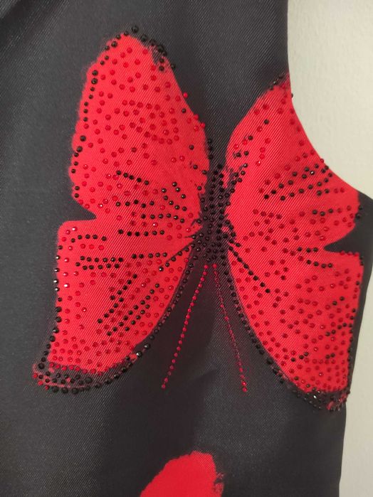 Conjunto festa - vestido 10-12 anos, bailarinas no. 35 - NOVO