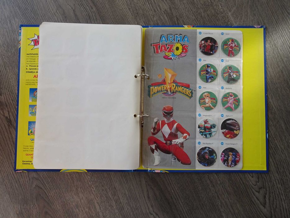 Antigo Dossier Matutano Matutazos com 147 Tazos