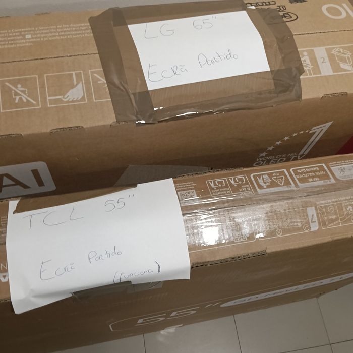 Vendo TVs com avaria no ecrã