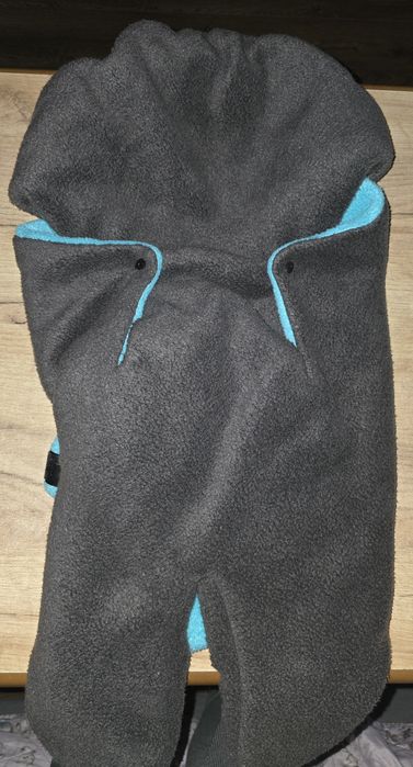 BYBOOM otulacz kocyk do fotelika wózka polarowy