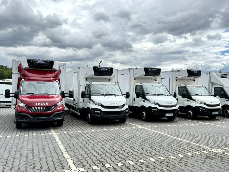 Iveco Daily 70C17 Mroźnia Ściana Grodziowa Multitemperatura  Podwójny Parownik Agregat Supra 750 Boczne Drzwi+Tył Winda DHOLLANDIA