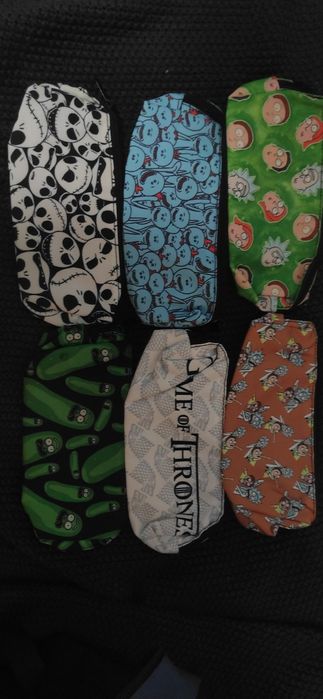 Estojos Rick e Morty Game of Thrones Nightmare Before Christmas