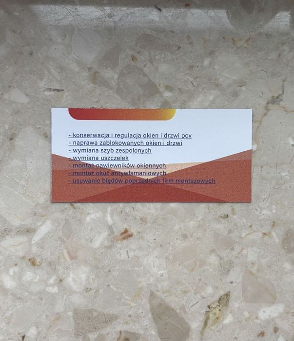 Pogwarancyjna regulacja okien PCV