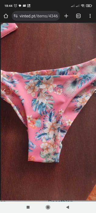 Cueca Biquini  NOVO XS