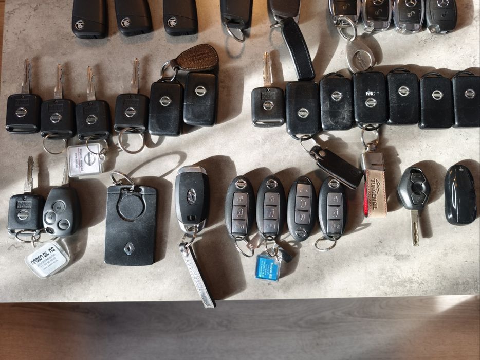Ключі Nissan Leaf Mercedes Skoda Renault Peugeot
