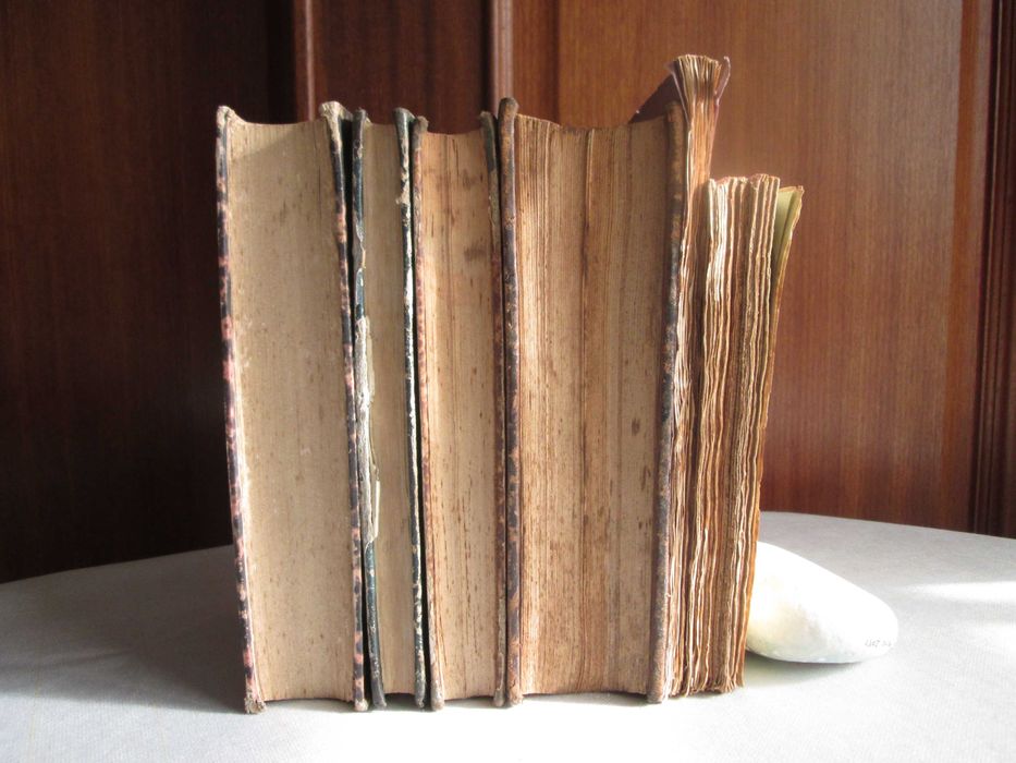 5 Livros Antigos - Agricultura - Botânica - Quimica