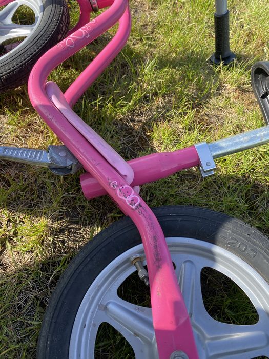 Puky rowerek rower biegowy dziewczęcy różowy dzwonek