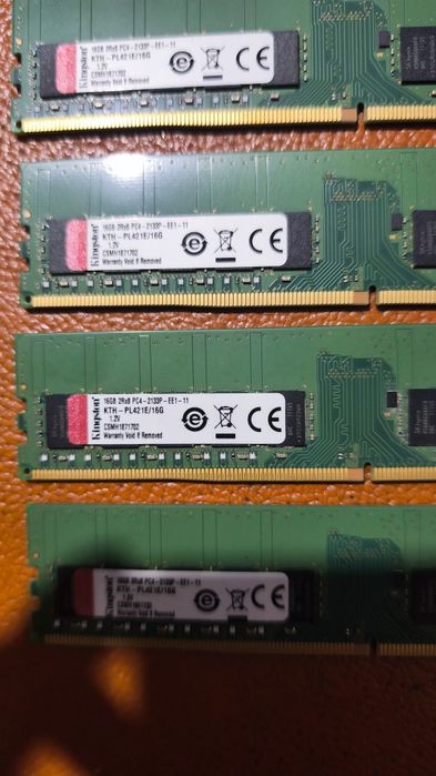 Серверная оперативная память DDRv4 64 gb (4 по 16 gb) 2133mhz