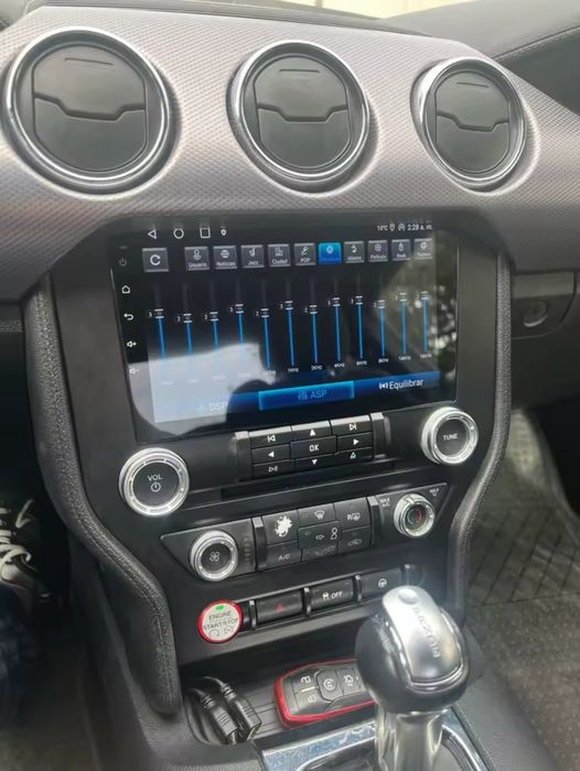 Rádio Ford Mustang 14-20 Android 14 com GPS