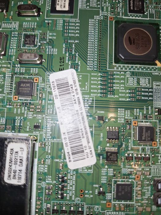Samsung UE37D6500 - płyta główna