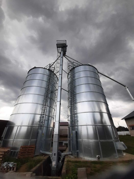 Silos zbożowy lejowy , płaskodenny Kbks Poland promocja