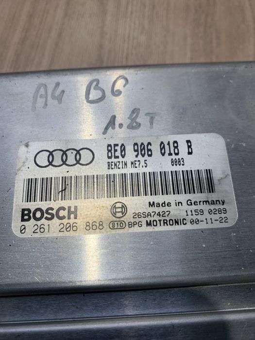 Komputer sterownik silnika Audi A4 B6 1.8 T 8E0.906018B GWARANCJA