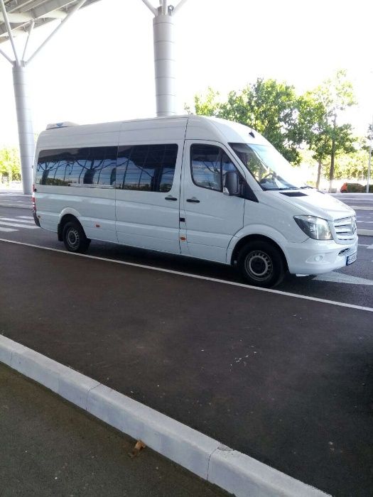 заказ микроавтобусов. MERCEDES Sprinter. РАЗВОЗ доставка сотрудников