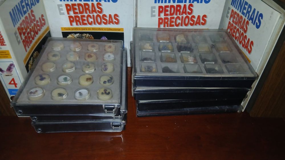 Colecao minerais epedra preciosas por 120 €