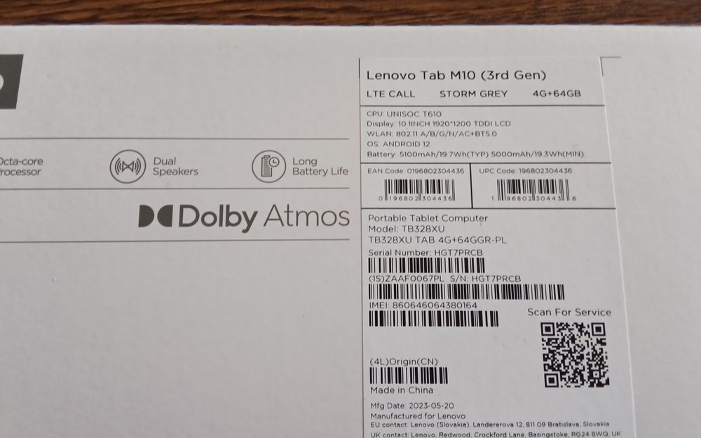 Sprzedam tablet Lenovo Tab M10