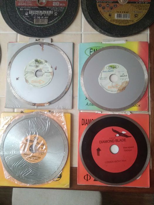 Диски алмазные новые для болгарки