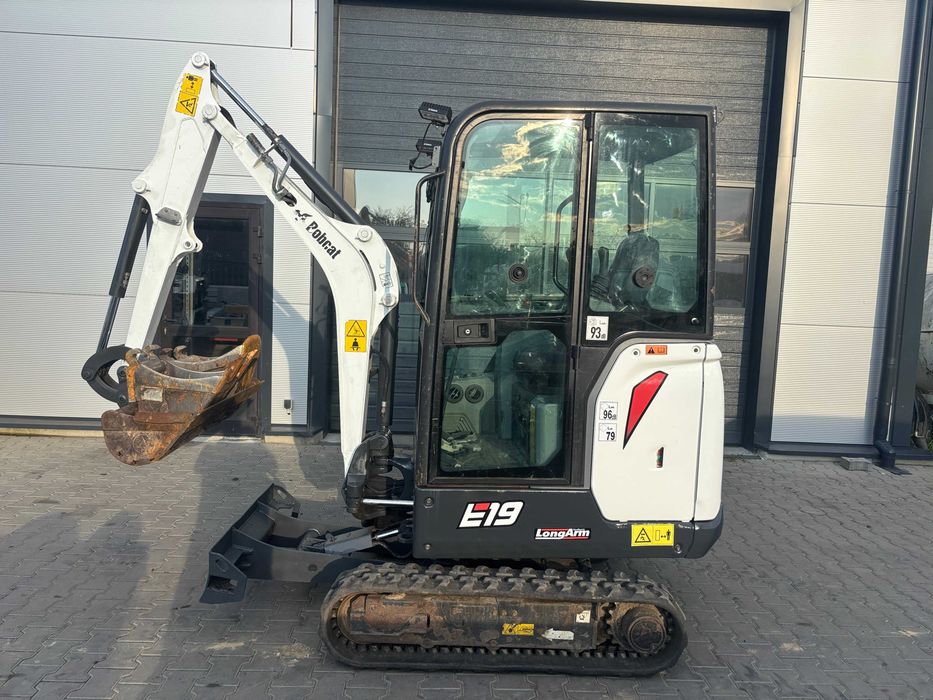 Bobcat E19 minikoparka rok2019