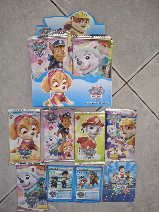 Kolekcja kart psi patrol